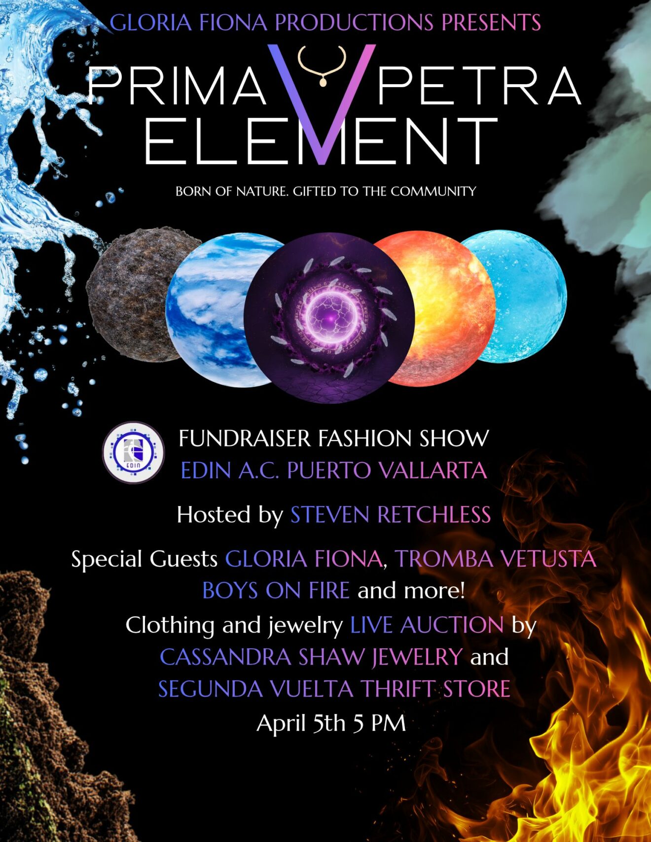 Prima Petra V Element: Fundraiser Fashion Show